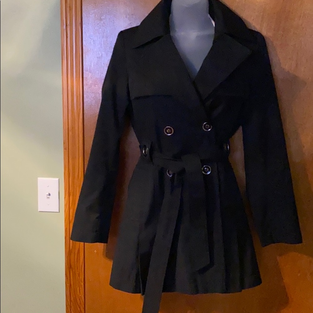 Via Spiga Black Trenchcoat